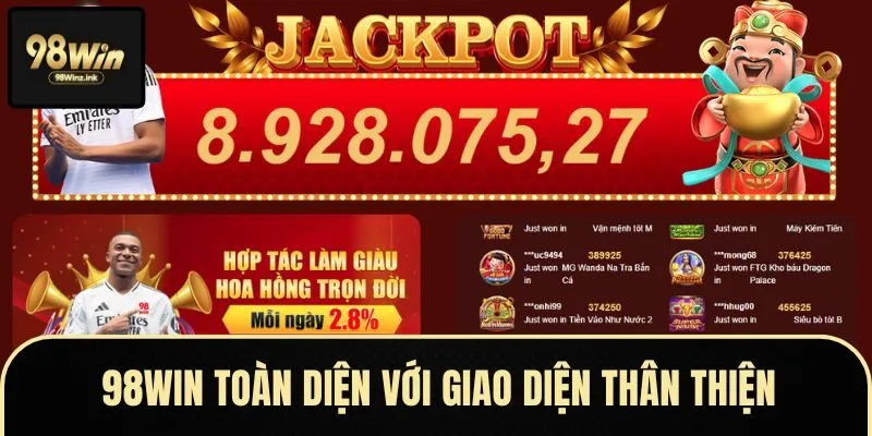 Giới thiệu 98WIN - Siêu phẩm nổ hũ