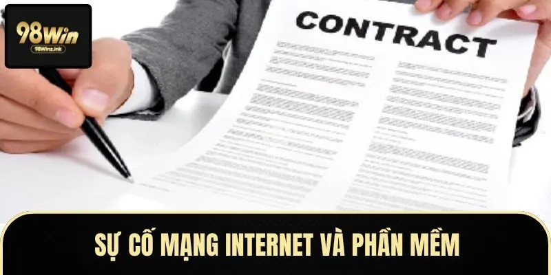 Sự cố mạng internet không thuộc trách nhiệm nhà cái