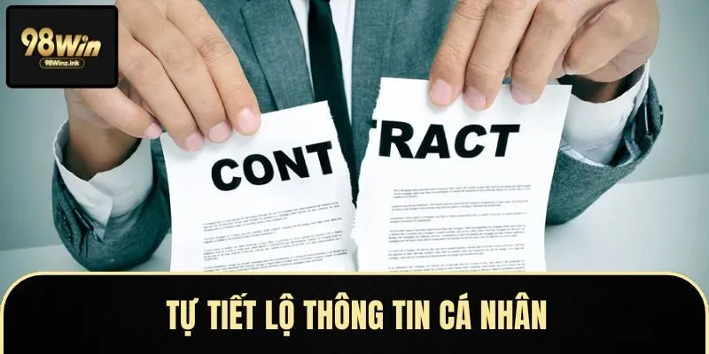 Tự tiết lộ thông tin cá nhân có thể dẫn đến mất tài khoản