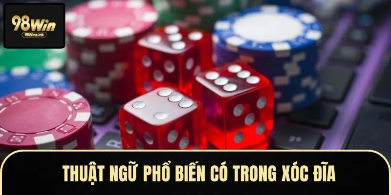 Một số thuật ngữ cơ bản có trong game xóc đĩa tại 98win